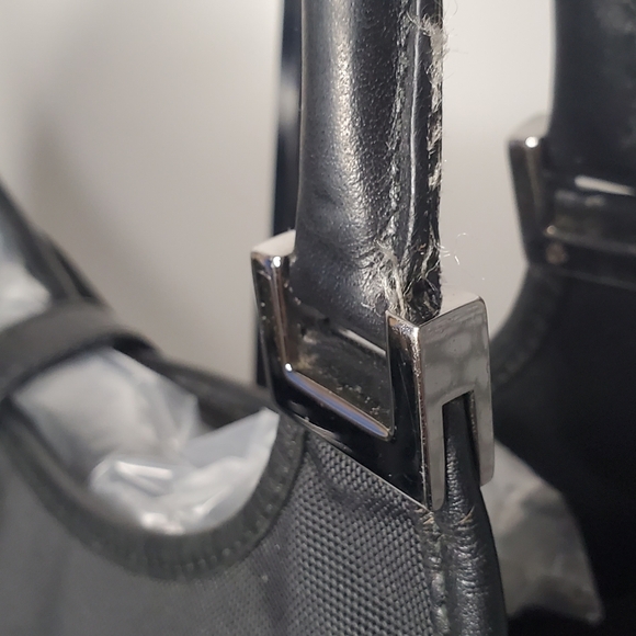 🔥Host Pick!🔥GUCCI Jackie black Canvas/Leather - shoulder Bag - Vintage🔥🔥🔥🔥 - Picture 14 of 14